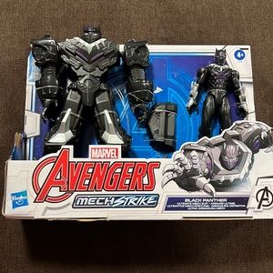 Marvel Avengers Mech Strike Black Panther Action Figure